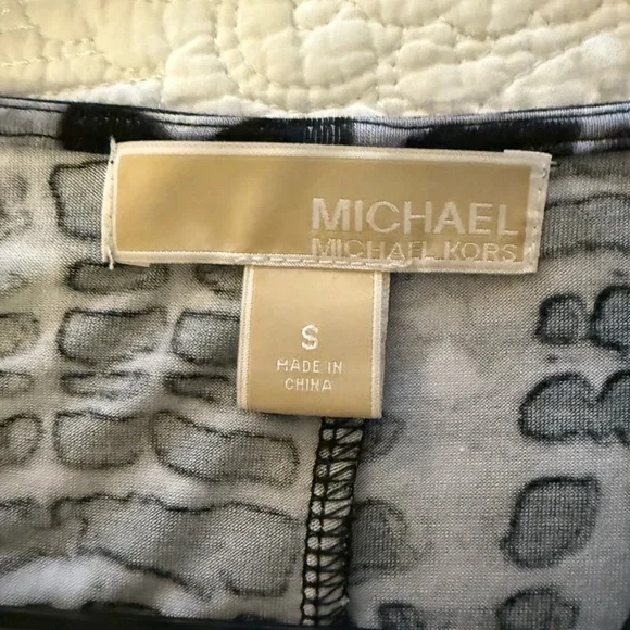 Michael Kors Monochrome Patterned Dress - Picture 3 of 3